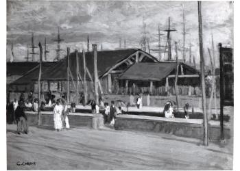 Passeggio lungo il Canale della Burlamacca a Viareggio Passeggio lungo il Canale della Burlamacca a Viareggio
